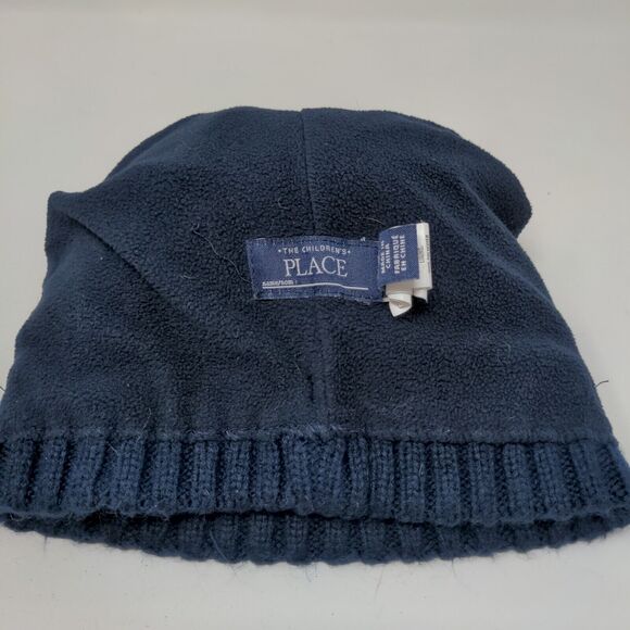 The Children's Place Baby Beanie Hat Knit Blue S 12-24 Months Fair Isle #Boss - Picture 10 of 13